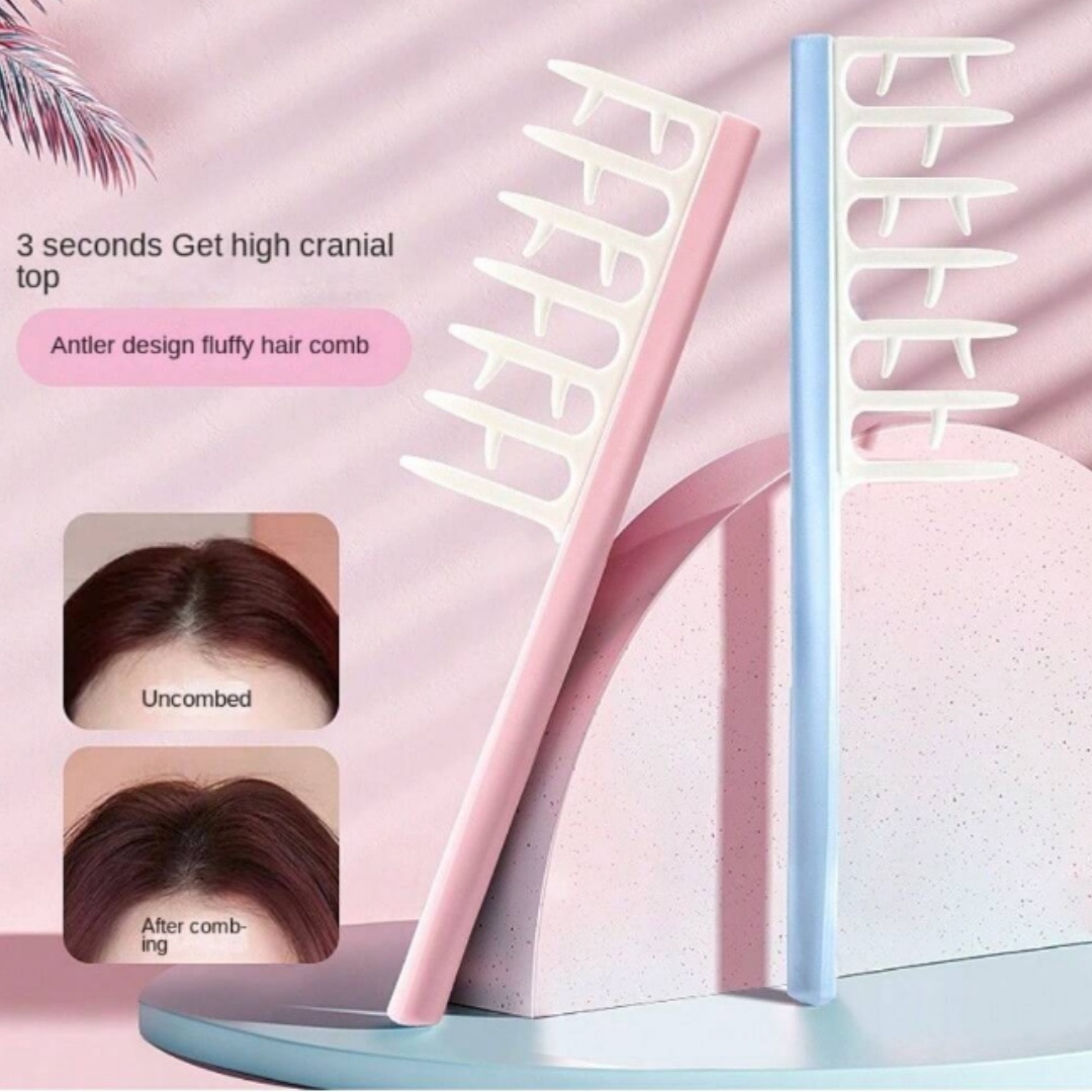 Hair Care Wavy Hair - Boynuz Şekli Saç Dikiş Tarak Shaggy