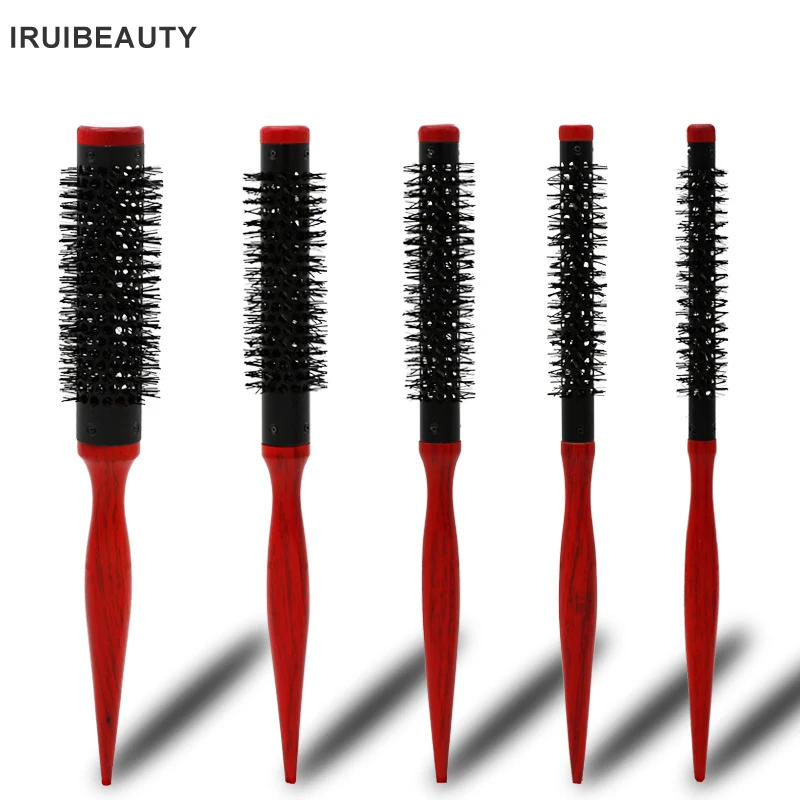 Hair Care Wavy Hair - Dalgalı Kıvırcık Saç Fırçası Ahşap Saplı
