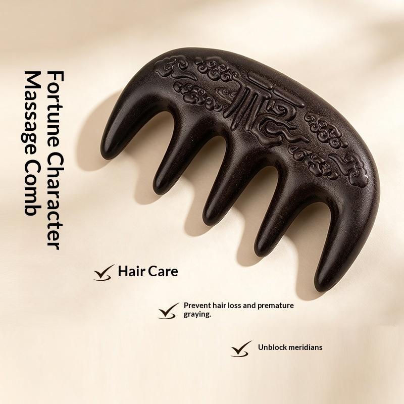 Hair Care Daily Routine - Doğal Bitkisel Saç Derisi Masaj Tarağı