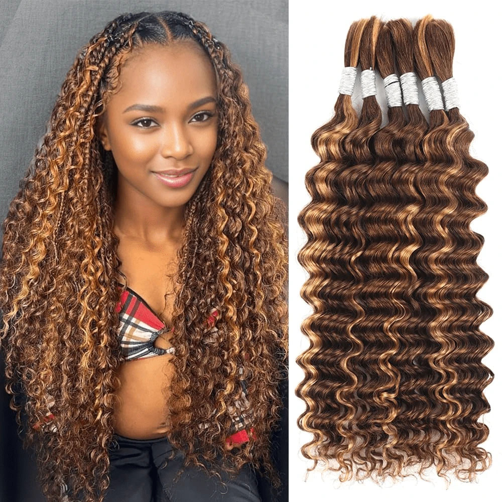 Hair Care Wavy Hair - İnsan Saçı Örgü Saçı 18 İnç
