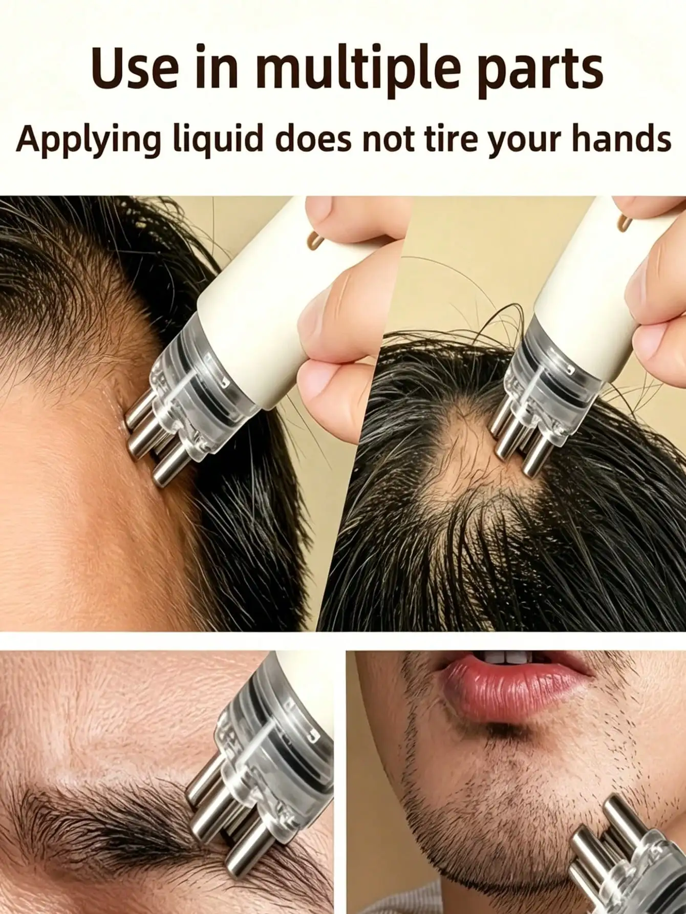 Hair Care For Hair Growth - Saç Derisi Aplikatörü Seyahat Boyu Saç